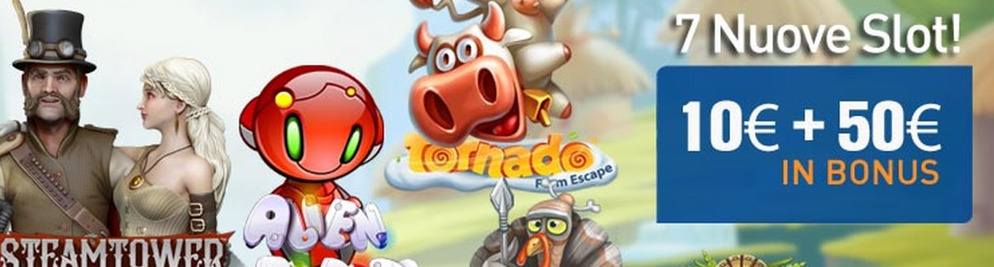 7 nuove slot bonus slot