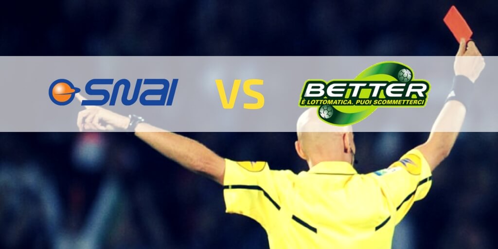 Meglio Snai, Eurobet o Better? Differenze su offerte, quote, app e altro