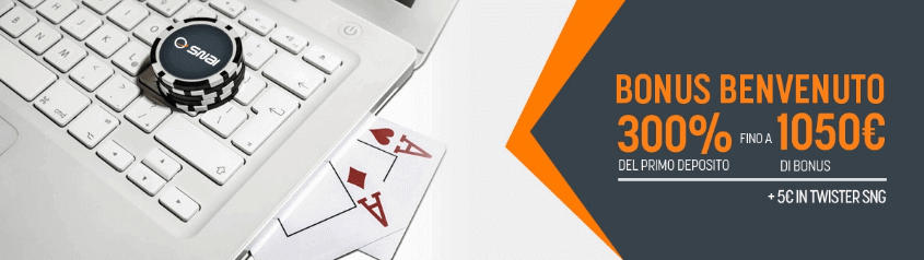 Snai Bonus Senza Deposito 15€ FREE - Tutti i Bonus Snai ...