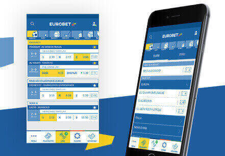 iscriversi via mobile app eurobet