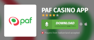 PAF CASINO APP